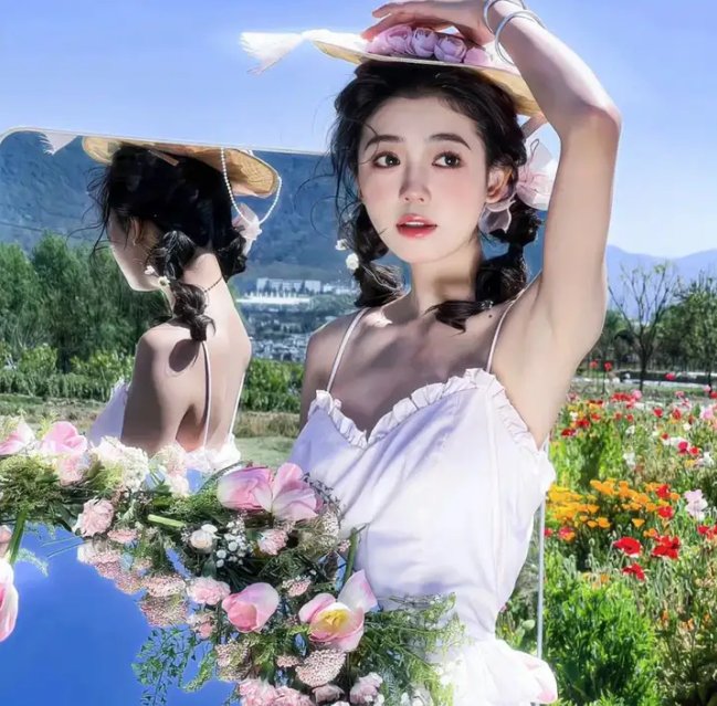 湖畔春晓
